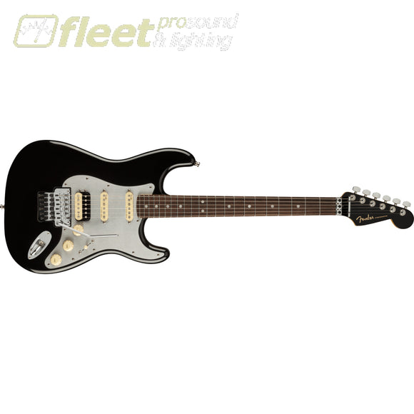 Fender Ultra Luxe Stratocaster Floyd Rose HSS Rosewood Fingerboard Guitar - Mystic Black (0118070710) LOCKING TREMELO GUITARS