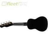 Fender Venice Soprano Uke Walnut Fingerboard - Black (0971610706) UKULELES