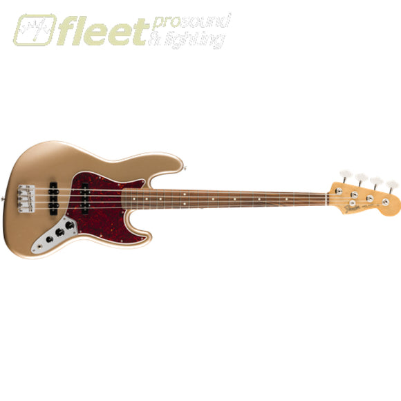 Fender Vintera 60s Jazz Bass Pau Ferro Fingerboard - Firemist Gold (0149633353) 4 STRING BASSES