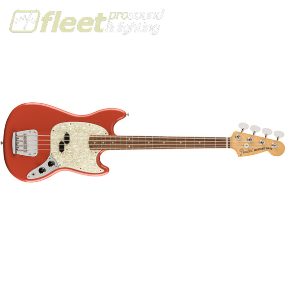 Fender Vintera 60s Mustang Bass Pau Ferro Fingerboard - Fiesta Red (0149653340) 4 STRING BASSES