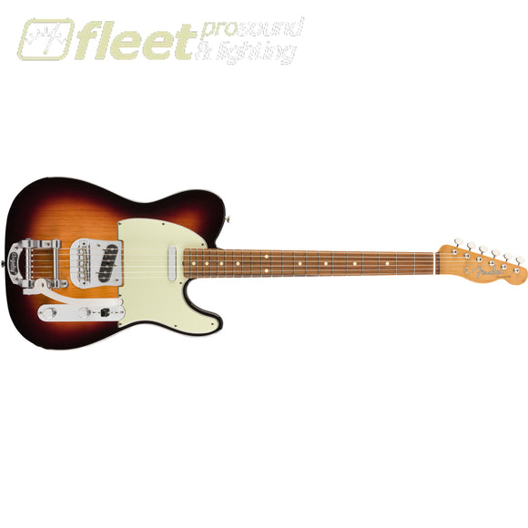 Fender Vintera 60s Telecaster Bigsby Pau Ferro Fingerboard - 3-Color Sunburst (0149883300) SOLID BODY GUITARS