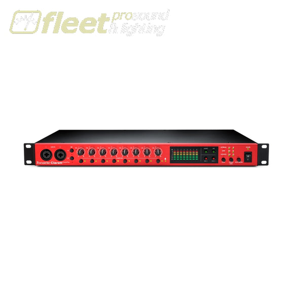Focusrite Clarett-OCTOPRE 8-Channel Mic Pre and AD/DA Converter Interface USB AUDIO INTERFACES
