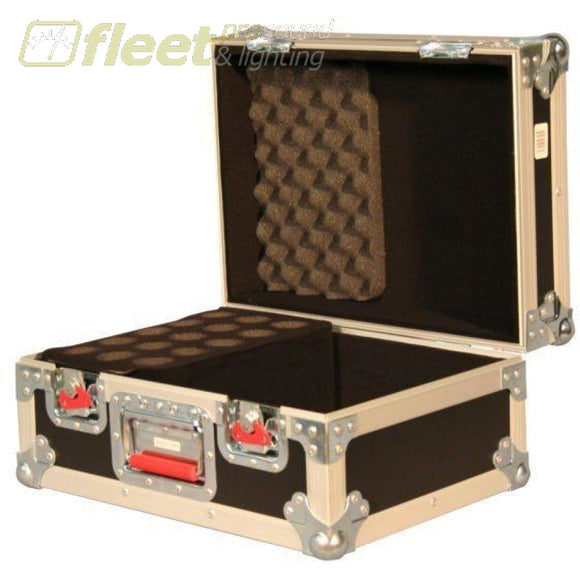 Gator G-Tour-M15 Case For 15 Mics All Black Microphone Cases