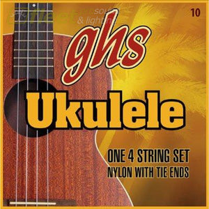 GHS #10 Standard Uke String Nylon Set UKULELE STRINGS