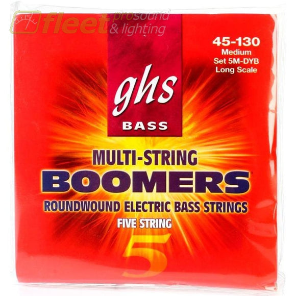 Ghs 5-5M-Dyb 5-String Bass Strings With Low-B Bass Strings