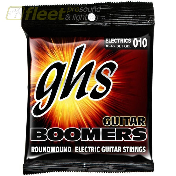 Ghs Gbl Boomers Light 010 Electric Guitar Strings Guitar Strings