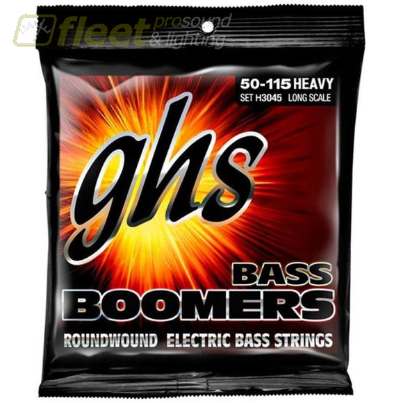 Ghs H3045 Heavy Gauge Bass Boomers Strings Bass Strings
