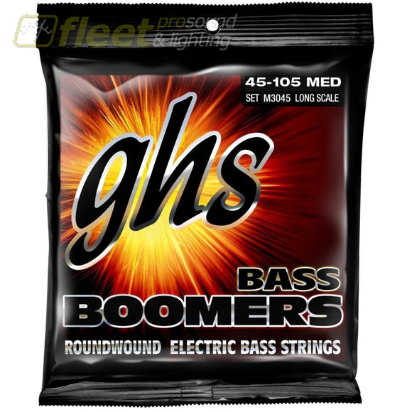 Ghs M3045B Bass Boomers Medium Electric Strings Bass Strings