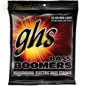 Ghs Ml3045B Boomers Medium Light Electric Bass Strings Bass Strings