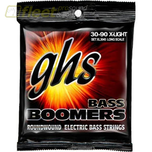 Ghs Xl3045 Bass Boomers 4 String Extra Light Long Scale Bass Strings