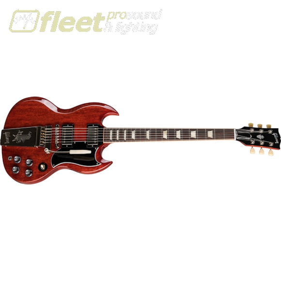 Gibson SG6100-VCNM SG Standard 61 Maestro Vibrola Guitar w/ Case - Vintage Cherry SOLID BODY GUITARS