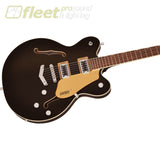 Grestch G5622 Electromatic Center Block Double-Cut with V-Stoptail Laurel Fingerboard Guitar - Black Gold (2508300565) HOLLOW BODY GUITARS