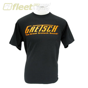 Gretsch 0991983506 T-Shirt Large - Black Clothing
