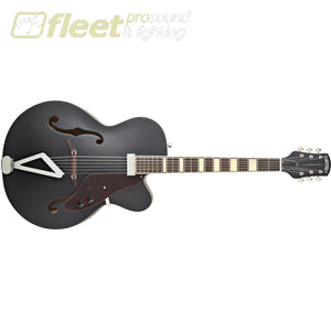 Gretsch G100Bkce Synchromatic Archtop Single-Cut With Synchromatic Tailpiece - Flat Black (2515831506) Hollow Body Guitars