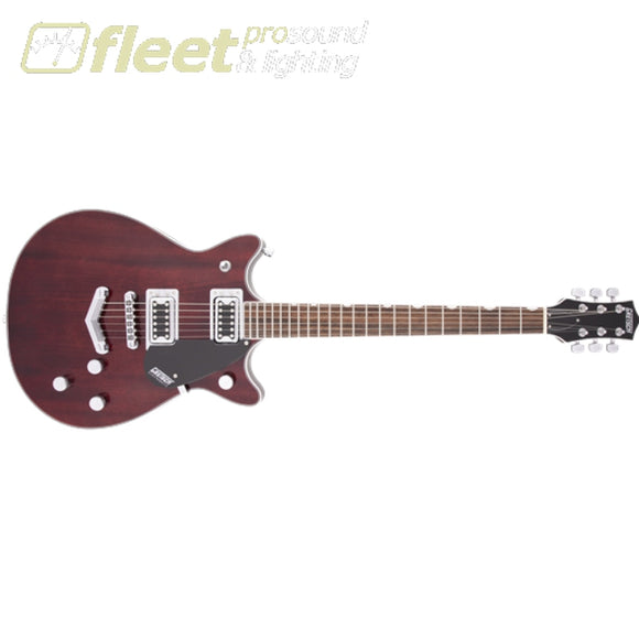 Gretsch G5222 Electromatic Double Jet BT with V-Stoptail Laurel Fingerboard Guitar - Walnut Stain (2509310517) SOLID BODY GUITARS