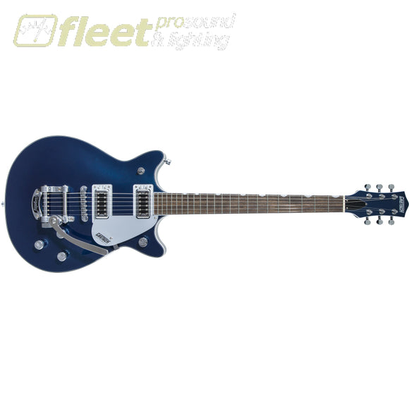 Gretsch G5232T Electromatic Double Jet FT with Bigsby Laurel Fingerboard - Midnight Sapphire (2508210533) SOLID BODY GUITARS