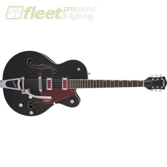 Gretsch G5410T Electromatic Rat Rod Hollow Body Single-Cut with Bigsby Rosewood Fingerboard Guitar - Matte Black (2506811506) HOLLOW BODY