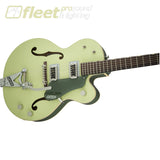 Gretsch G6118T-60 Vintage Select Edition ’60 Anniversary Hollow Body with Bigsby TV Jones Guitar - 2-Tone Smoke Green (2401201871) HOLLOW 