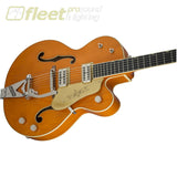 Gretsch G6120T-59 Vintage Select Edition ’59 Chet Atkins Hollow Body with Bigsby Guitar - Vintage Orange Stain Lacquer (2401353822) HOLLOW 