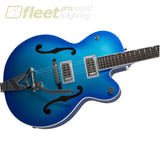Gretsch G6120T-HR Brian Setzer Signature Hot Rod Hollow Body with Bigsby Rosewood Fingerboard Guitar - Candy Blue Burst (2401215836) HOLLOW 