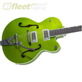 Gretsch G6120T-HR Brian Setzer Signature Hot Rod Hollow Body with Bigsby Rosewood Fingerboard Guitar - Extreme Coolant Green Sparkle 