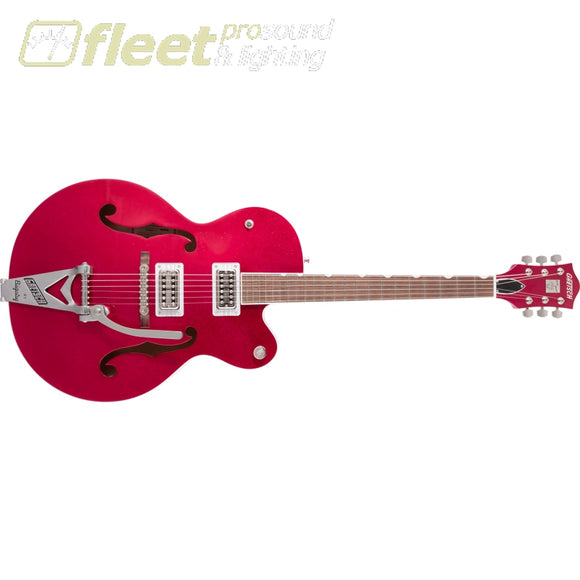 Gretsch G6120T-HR Brian Setzer Signature Hot Rod Hollow Body with Bigsby Rosewood Fingerboard Guitar - Magenta Sparkle (2401206856) HOLLOW 