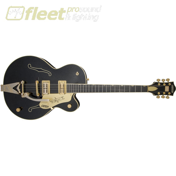Gretsch G6120T-SW Steve Wariner Signature Nashville Gentleman with Bigsby Ebony Fingerboard Guitar - Magic Black (2401370865) SOLID BODY 