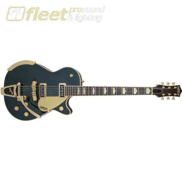 Gretsch G6128T-57 Vintage Select ’57 Duo Jet with Bigsby Guitar - Cadillac Green (2401612846) SOLID BODY GUITARS