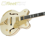 Gretsch G6136B-TP Tom Petersson Signature Falcon 4-String Bass with Cadillac Tailpiece Rumble’Tron Pickup - Aged White Lacquer (2414404805) 