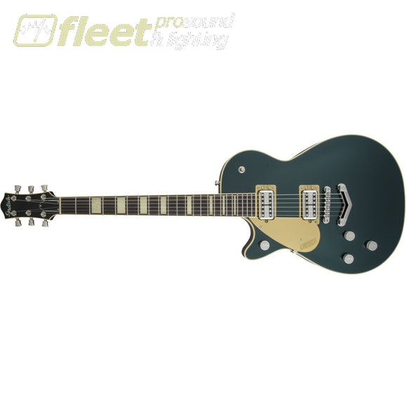 Gretsch G6228LH Players Edition Jet BT with V-Stoptail Left-Handed Rosewood Fingerboard Guitar - Cadillac Green (2413420848) LEFT HANDED 