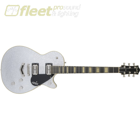 Gretsch G6229 Players Edition Jet BT with V-Stoptail Rosewood Fingerboard Guitar - Silver Sparkle (2413400817) SOLID BODY GUITARS