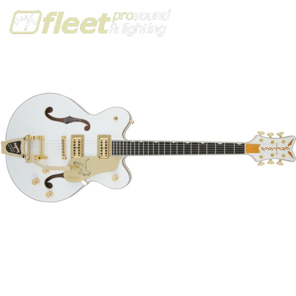 Gretsch G6636T Players Edition Falcon Center Block Double-Cut with String-Thru Bigsby Filter’Tron Pickups - White (2400900805) HOLLOW BODY 