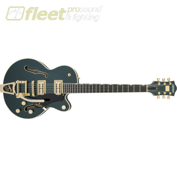 Gretsch G6659TG Players Edition Broadkaster Jr. Center Block Single-Cut with String-Thru Bigsby and Gold Hardware USA Full’Tron Pickups 