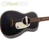 Gretsch G9520E Gin Rickey Acoustic/Electric with Soundhole Pickup Walnut Fingerboard Guitar - Smokestack Black (2705000506) 6 STRING 
