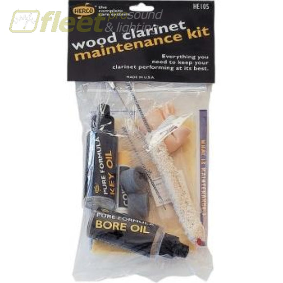 Herco He105 Clarinet Maintenance Kit - Wood Clarinets