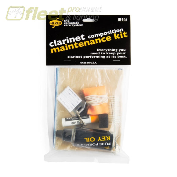 Herco He106 Clarinet Composition Maintenance Kit Clarinets