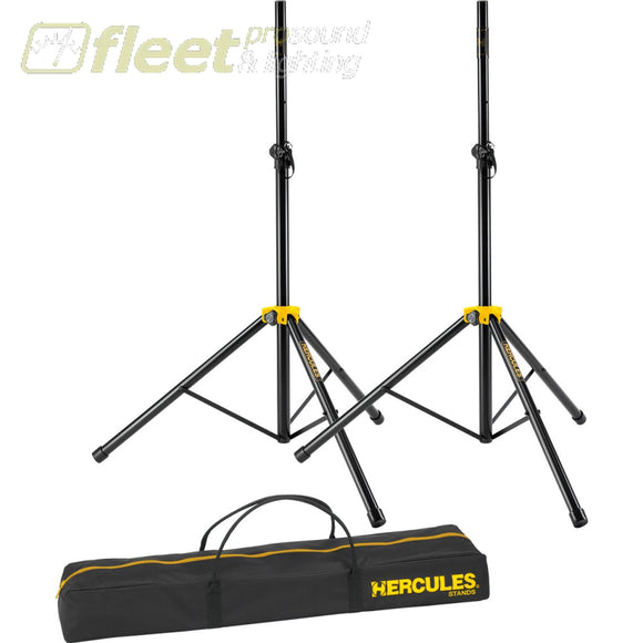 Hercules SS200BB Pair of Speaker Stands with Bag SPEAKER STANDS & MOUNTS