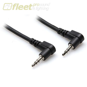Hosa CMM-105RR Right-Angle 3.5mm to Right-Angle 3.5mm Stereo Cable (5) PATCH CABLES