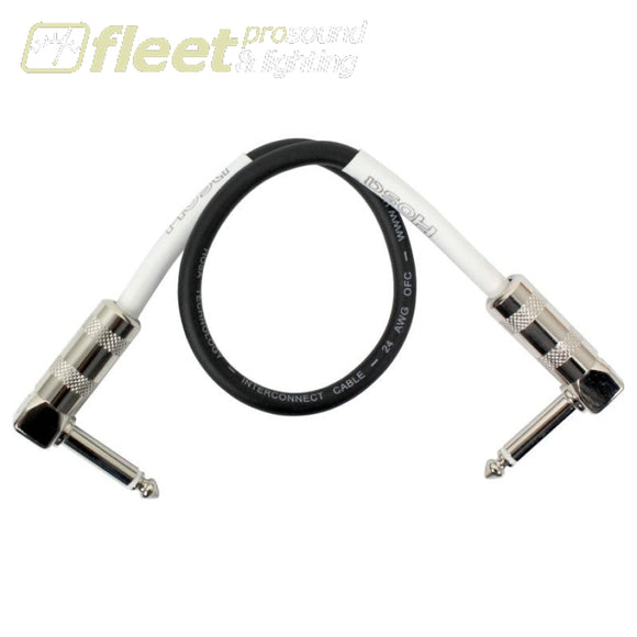 Hosa CPE-112 Guitar Patch Cable Right-angle to Same INSTRUMENT CABLES