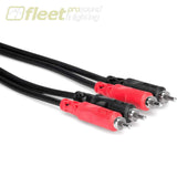 Hosa CRA-202 Dual RCA to Dual RCA Stereo Interconnect - 2 Meters PATCH CABLES