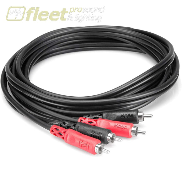 Hosa CRA-206 Dual RCA to Dual RCA Stereo Interconnect - 6 Meters PATCH CABLES