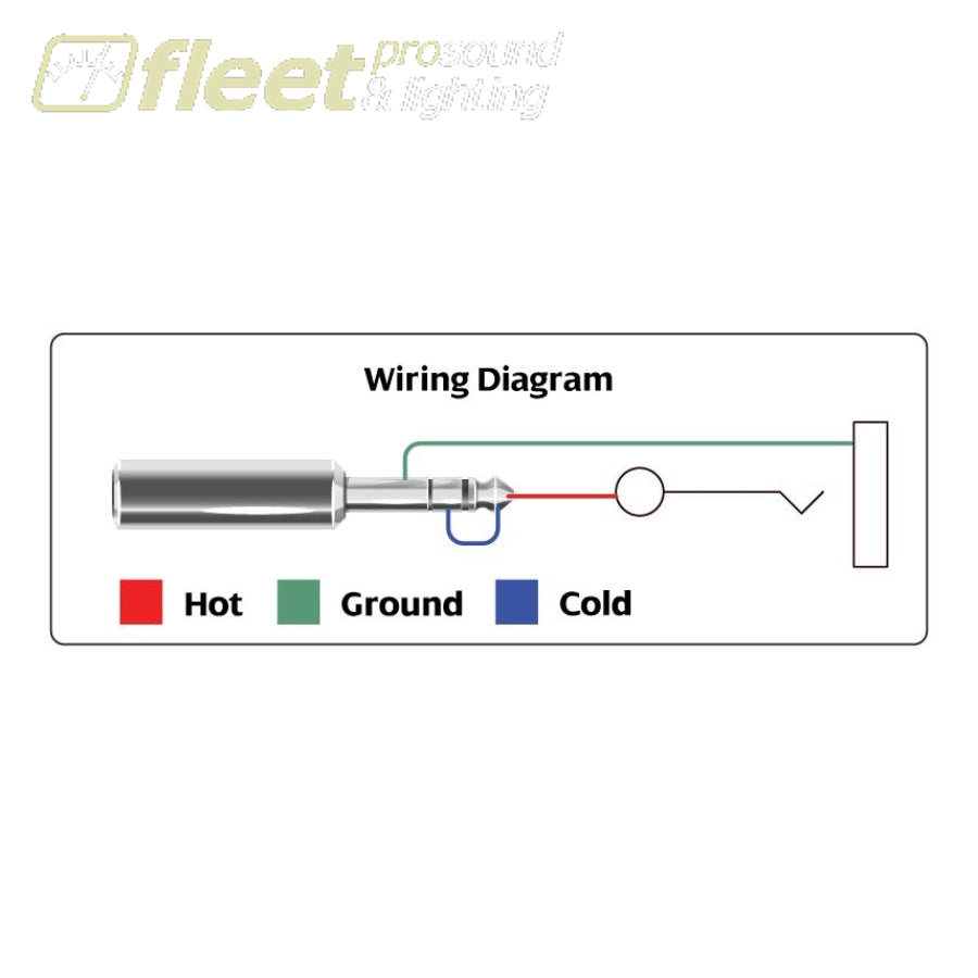 Hosa DOC-106 Insert Direct-out Adaptor 1/4 in TRS to 1/4 in TSF - 6 ...