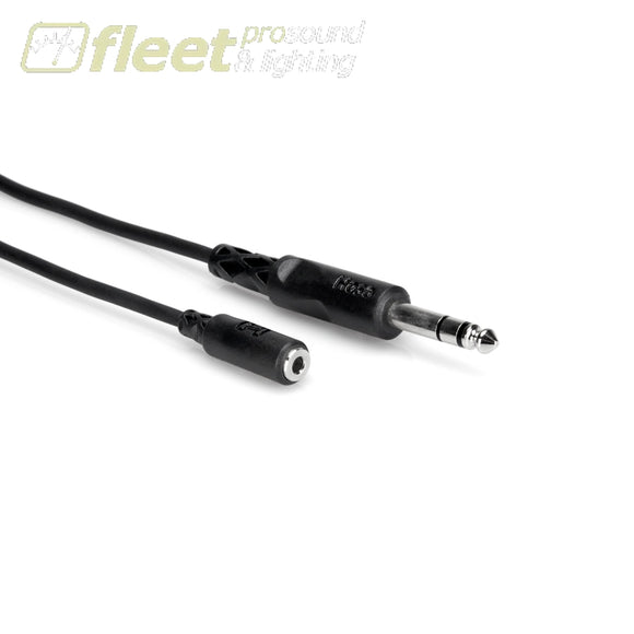 HOSA MHE-310 Headphone Adapter Cable 1/4 Stereo Male to 1/8 Stereo Female HEADPHONE ACCESSORIES