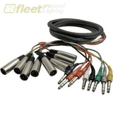 Hosa STX-802M TRS 8-Channel Snake STX - 2 Meters AUDIO SNAKES