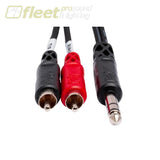 Hosa TRS-201 TRS to 2 x RCA Insert Cable - 1 meter PATCH CABLES