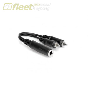 HOSA YPR-131 1/4 IN TSF TO DUAL RCA PATCH CABLES