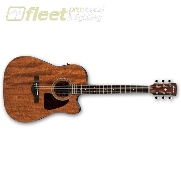 Ibanez Aw54Ce-Opn Artwood Series 6 String Acoustic Electric Guitar In Open Pore Natural 6 String Acoustic With Electronics