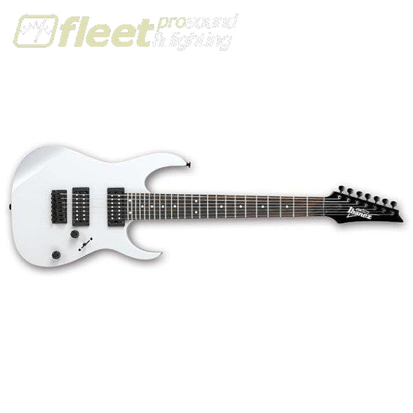 Ibanez GRG7221 WH GIO RG 7 String Guitar - White – Fleet Pro Sound