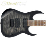 Ibanez GRG7221QATKS GIO RG 6str Electric Guitar - Transparent Black Burst SOLID BODY GUITARS
