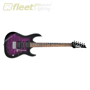Ibanez GRX70QA TVT GIO RX Electric Guitar - Transparent Violet Sunburst SOLID BODY GUITARS